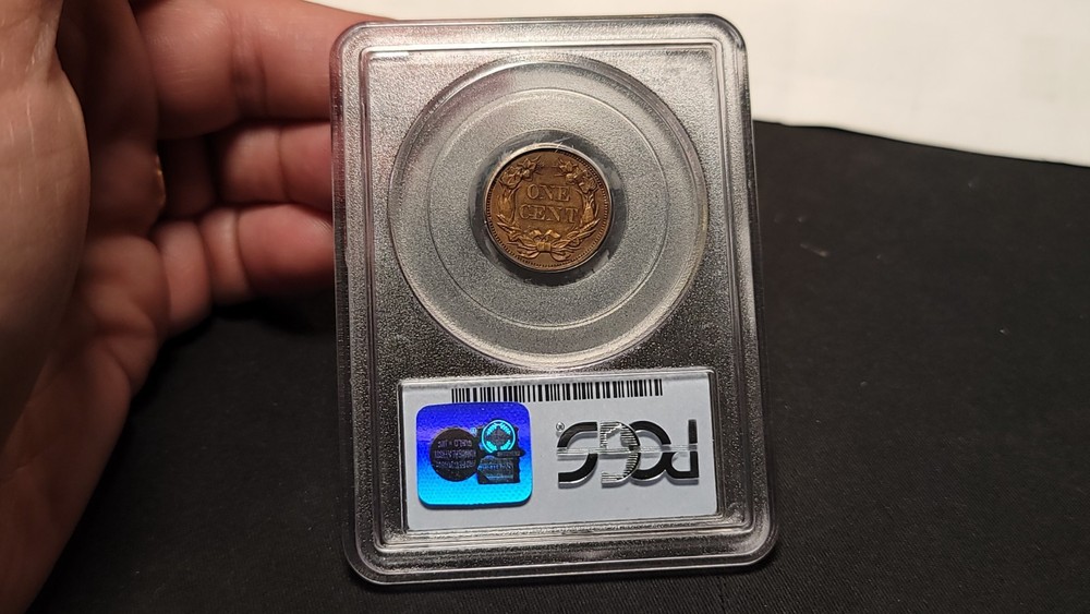 1856 Flying Eagle Cent 1C PCGS PR63 Proof Key Date Type Coin