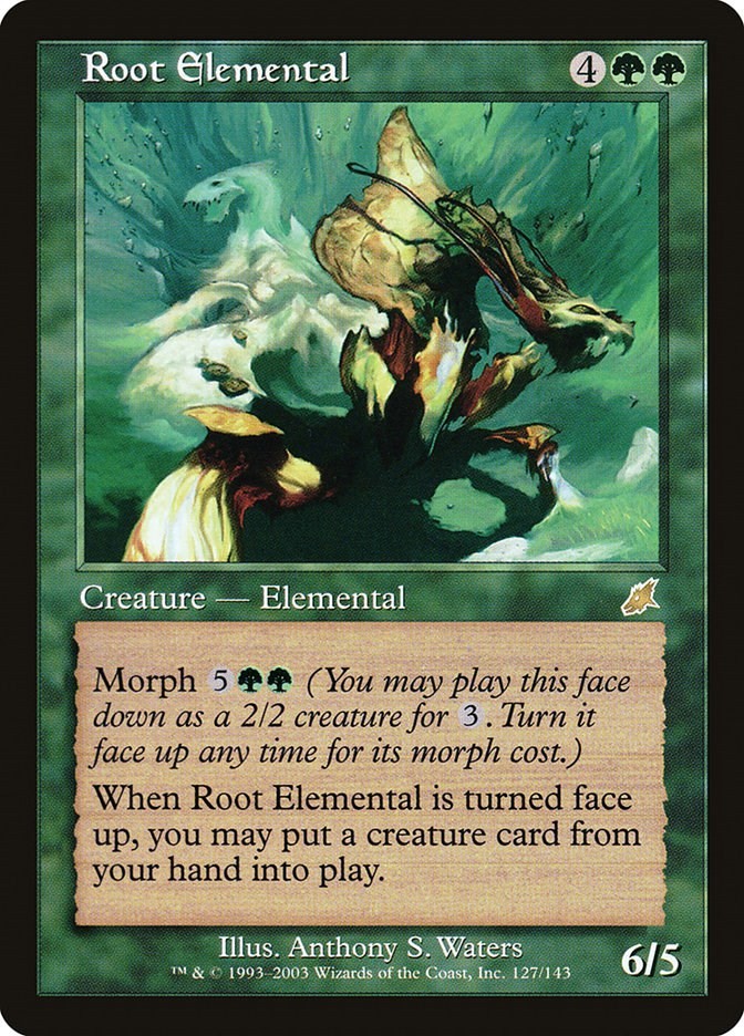 Root Elemental Scourge 127 MTG MP