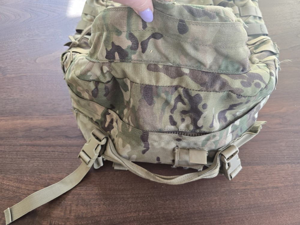 US Military Multicam OEF CP Medium Rucksack Only Backpack Damaged