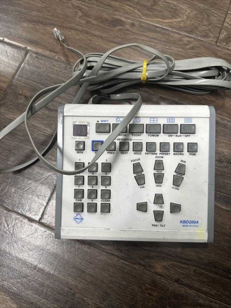 PELCO KBD200A PTZ Camera Keyboard Great Condition ￼