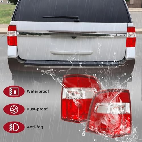 Tail Light Assembly Compatible with Expedition 2007 2008 2009 Left Driver Side