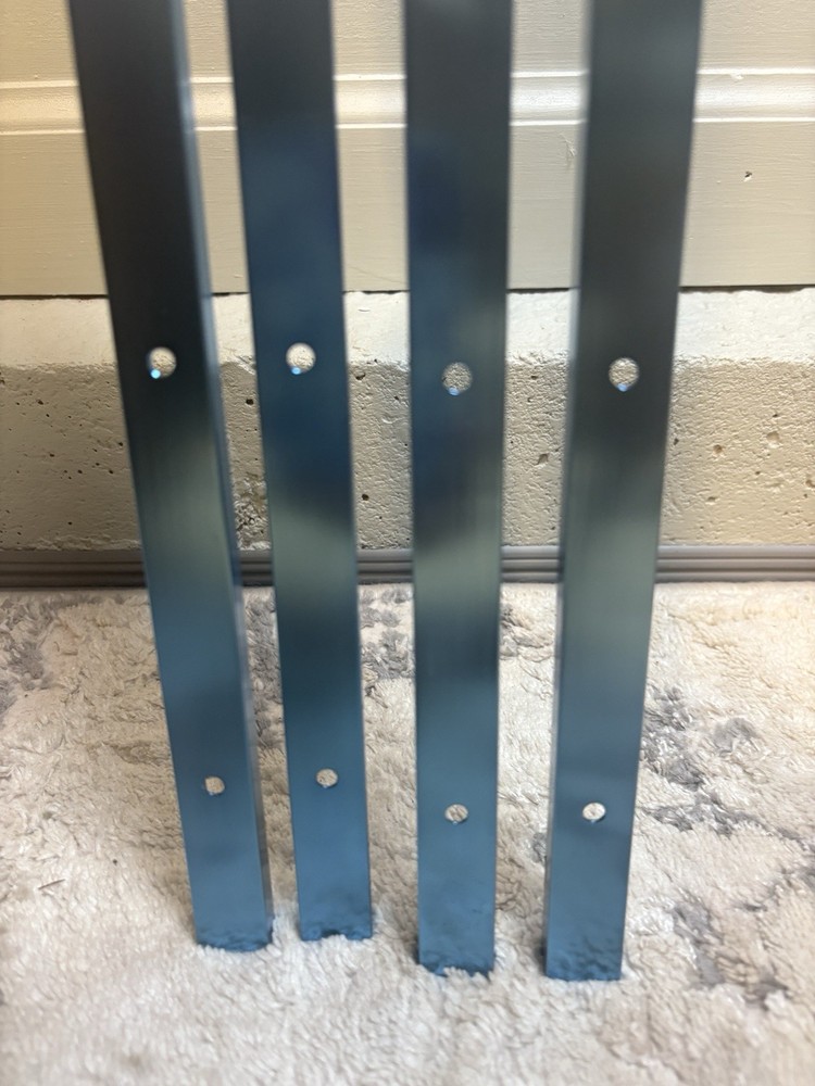 POWERTEC 71158V 48 Inch Double-Cut Profile 4 Pack TRACKS Only