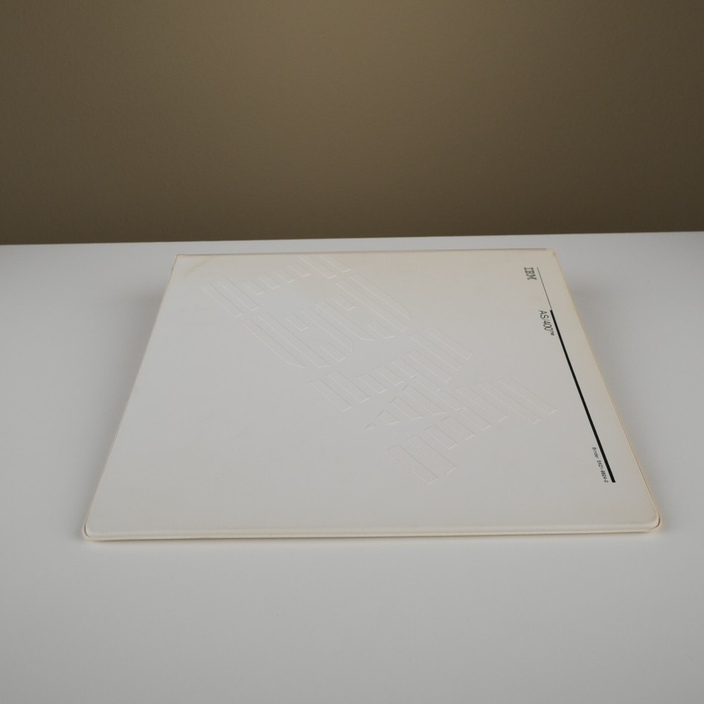 Vintage IBM AS/400 Binder