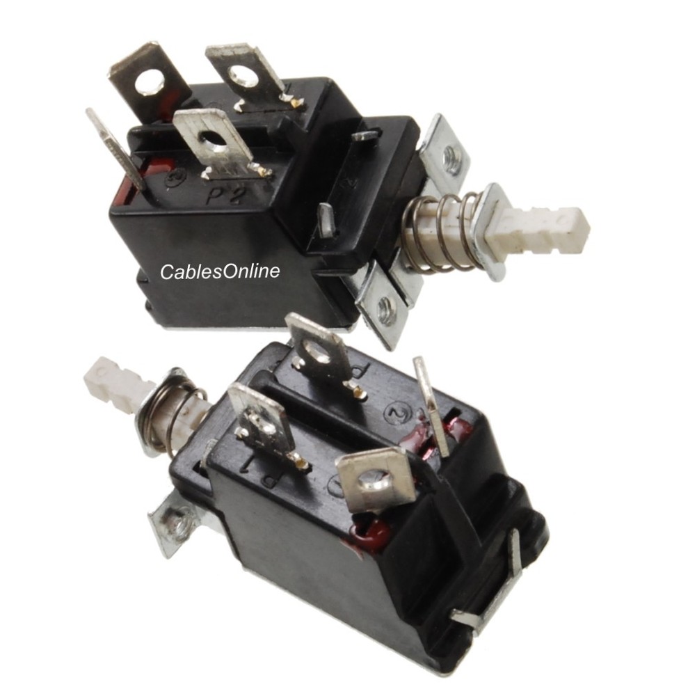 5-Pack Replacement AT Power Supply Push Button Switch - CablesOnline PS-SW1-5