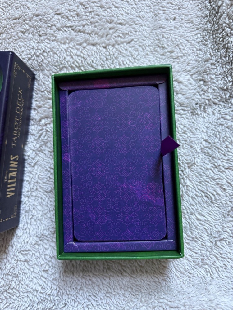 Tarot Card Disney Villains Deck With Guidebook