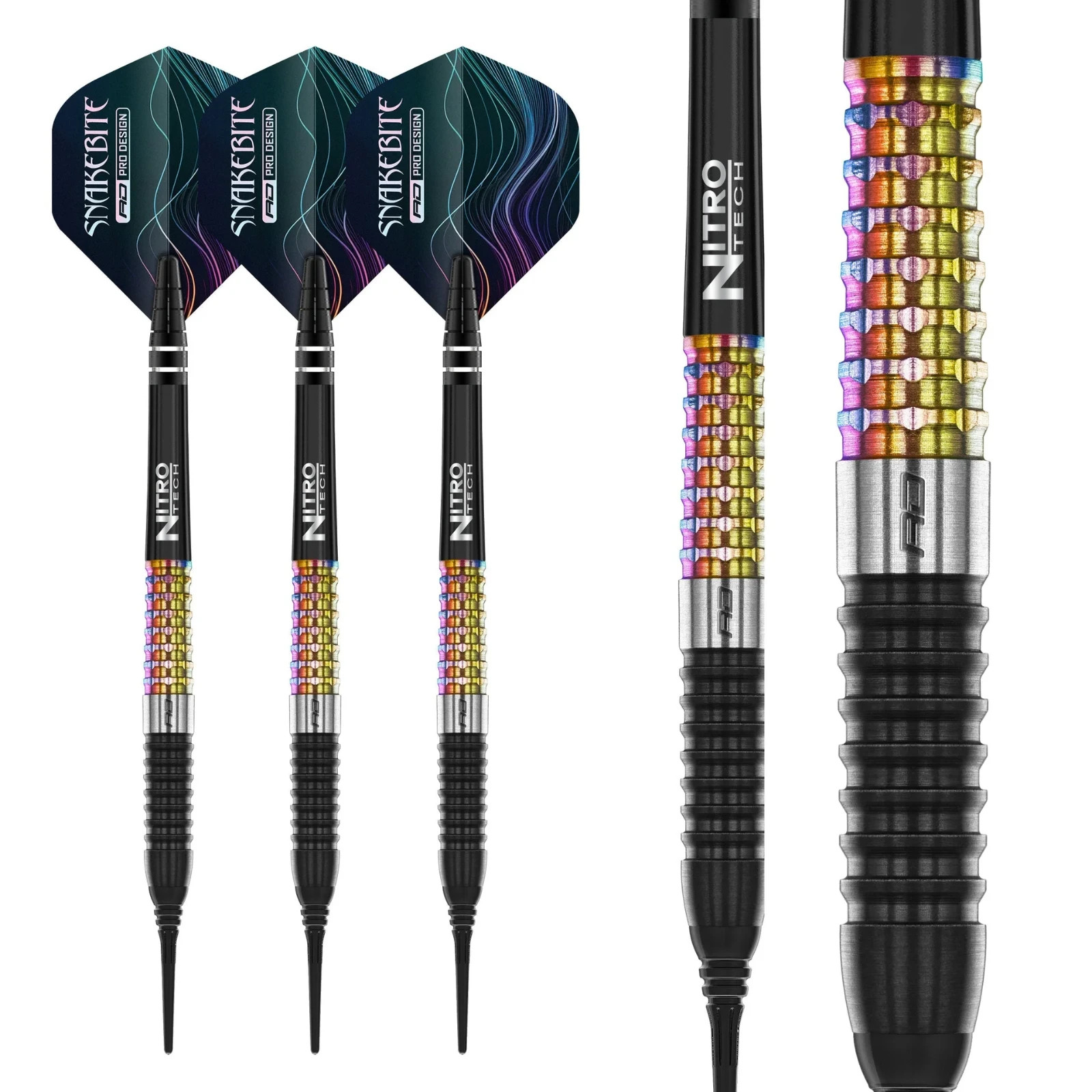WINMAU SNAKEBITE SOFT TIP DARTS 20 GRAM 90% TUNGSTEN SHIP FREE FREE BONUS #2812