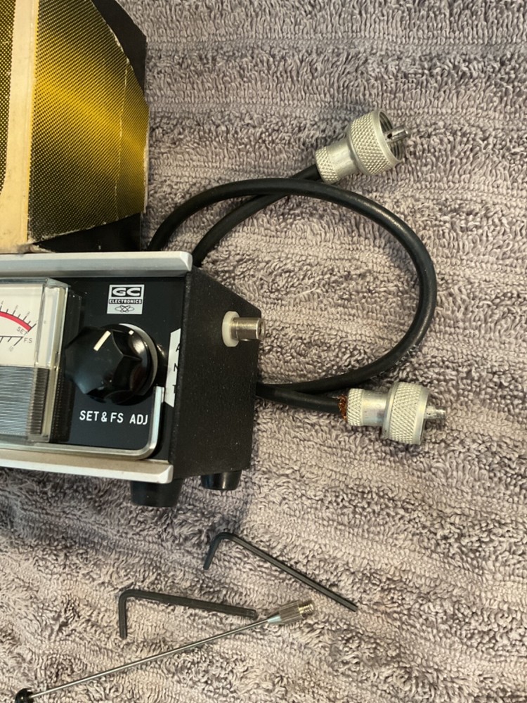 Vintage GC Electronics CB Omni-Meter SWR Model 18-157 New in Original Box