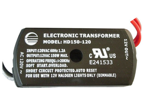150W ELECTRONIC LOW VOLTAGE TRANSFORMER HD150-120