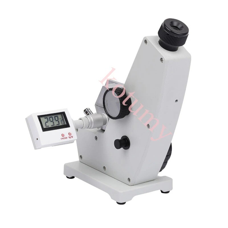Abbe Refractometer Digital Display Lab Refractometer Sugar Concentration Tester