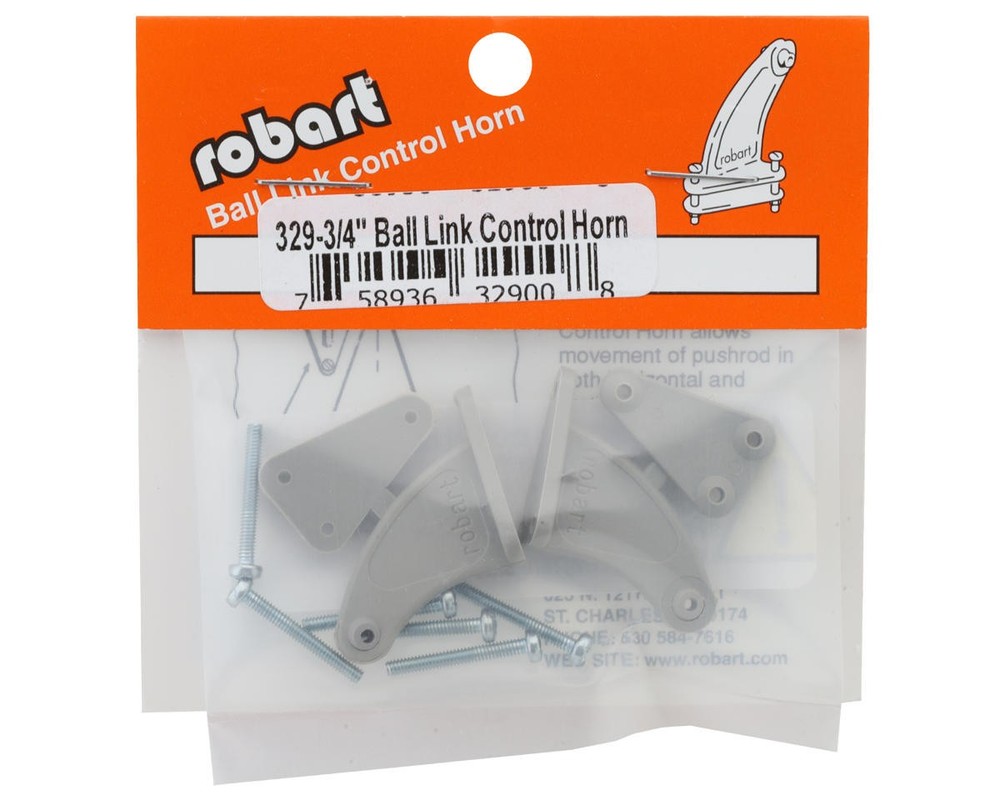 Robart 3/4" Ball Control Horn (2) [ROB329]