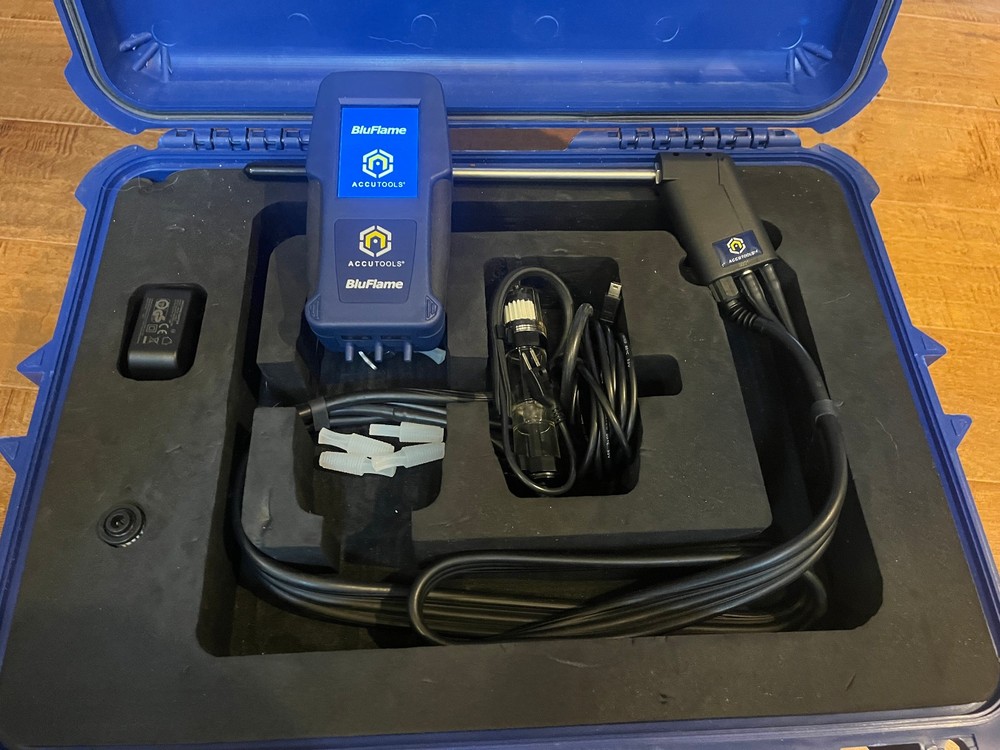 Accutools BluFlame Combustion Analyzer kit NICE!