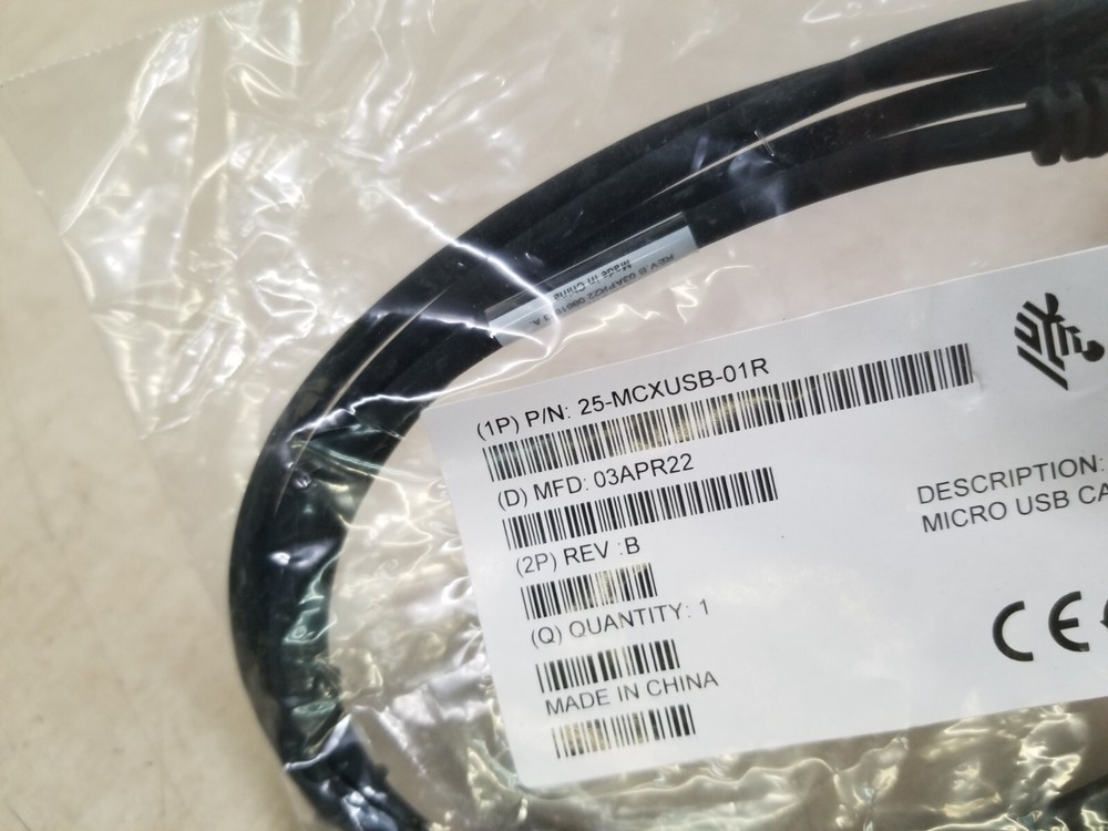 Motorola 25-MCXUSB-01R Micro Usb Cable For Mc40
