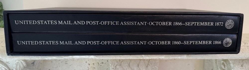 NEW PERFECT SET w/SLIPCASE - HOLBROOK UNITED STATES MAIL & POST OFFICE ASSISTANT
