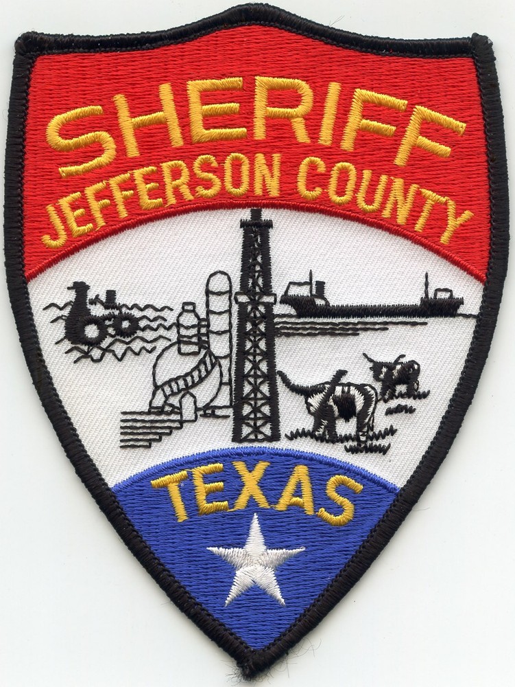 JEFFERSON COUNTY TEXAS TX colorful SHERIFF POLICE PATCH