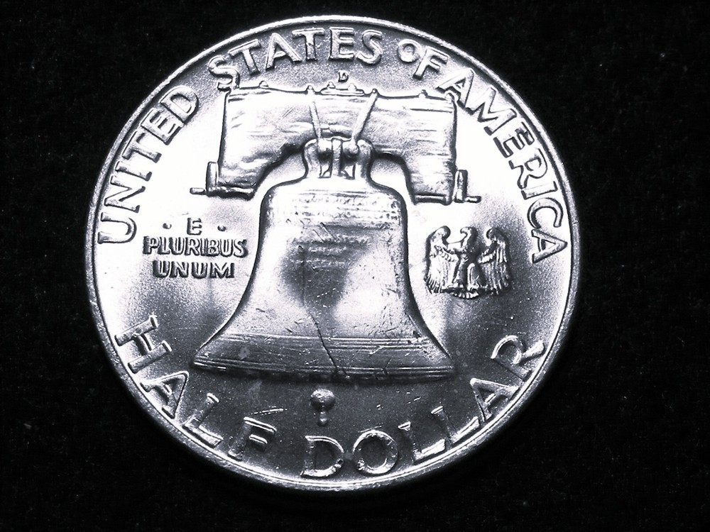 1959-D FRANKLIN HALF DOLLAR * SILVER * BU * CHECK IT OUT