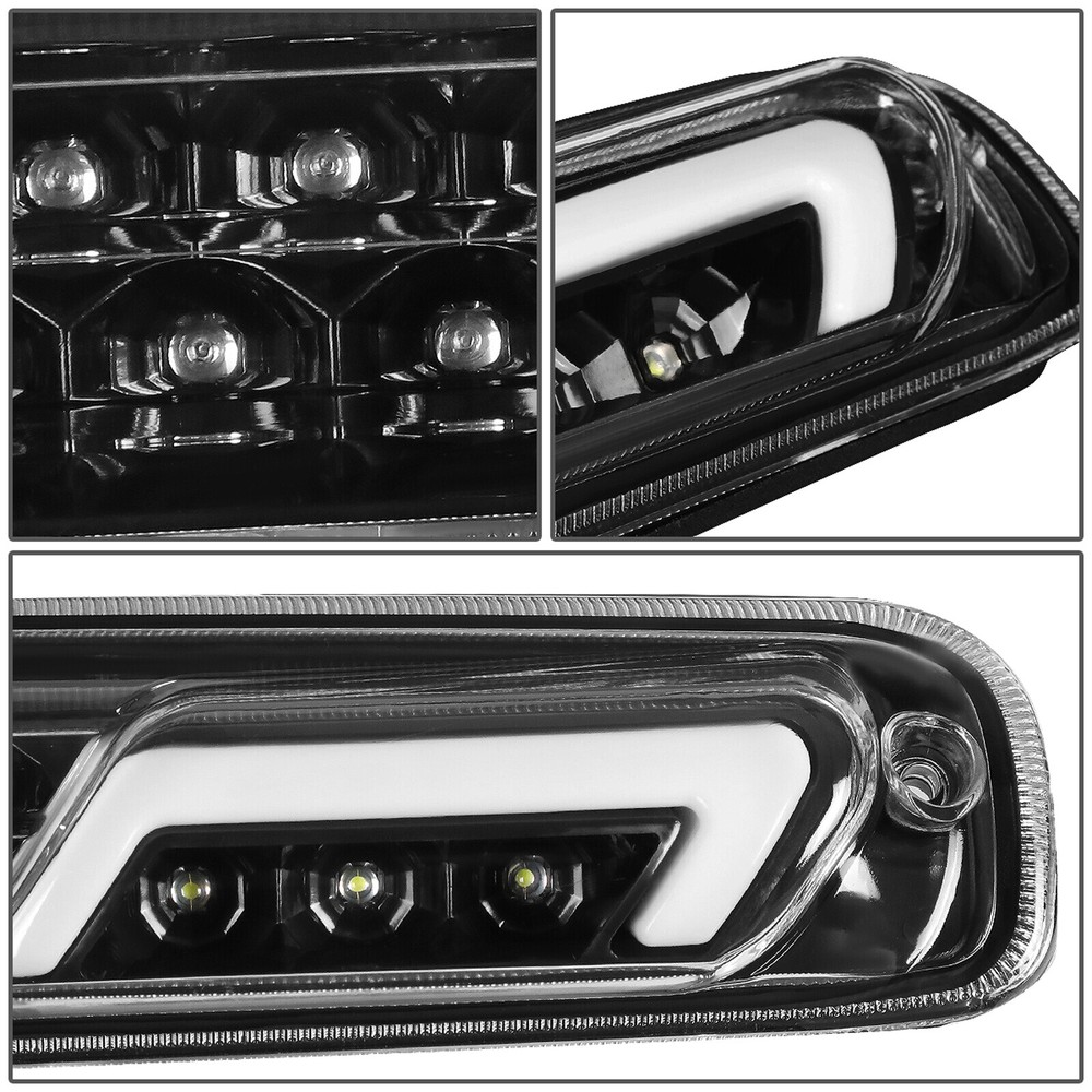 NUVISION [SEQUENTIAL] LED 3RD BRAKE CARGO LIGHT FOR 99-07 SILVERADO SIERRA CLEAR