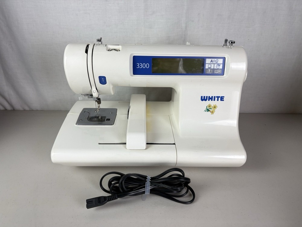 White W3300 Computerized Sewing Embroidery Machine