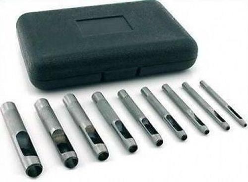9 Piece Hollow Hole Punch Set