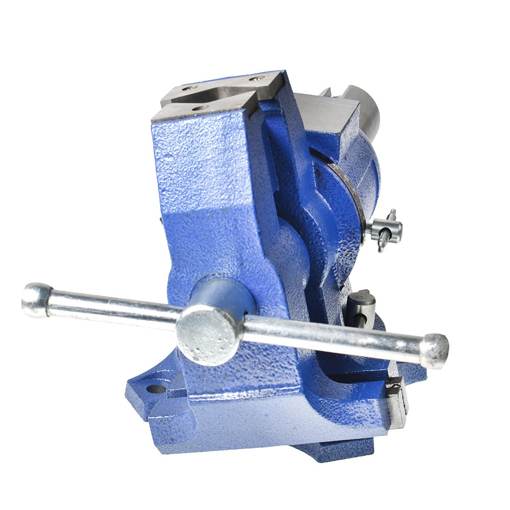 6" Multi-Purpose Rotating Bench Vise Heavy Duty With 360 Degree Swivel Base