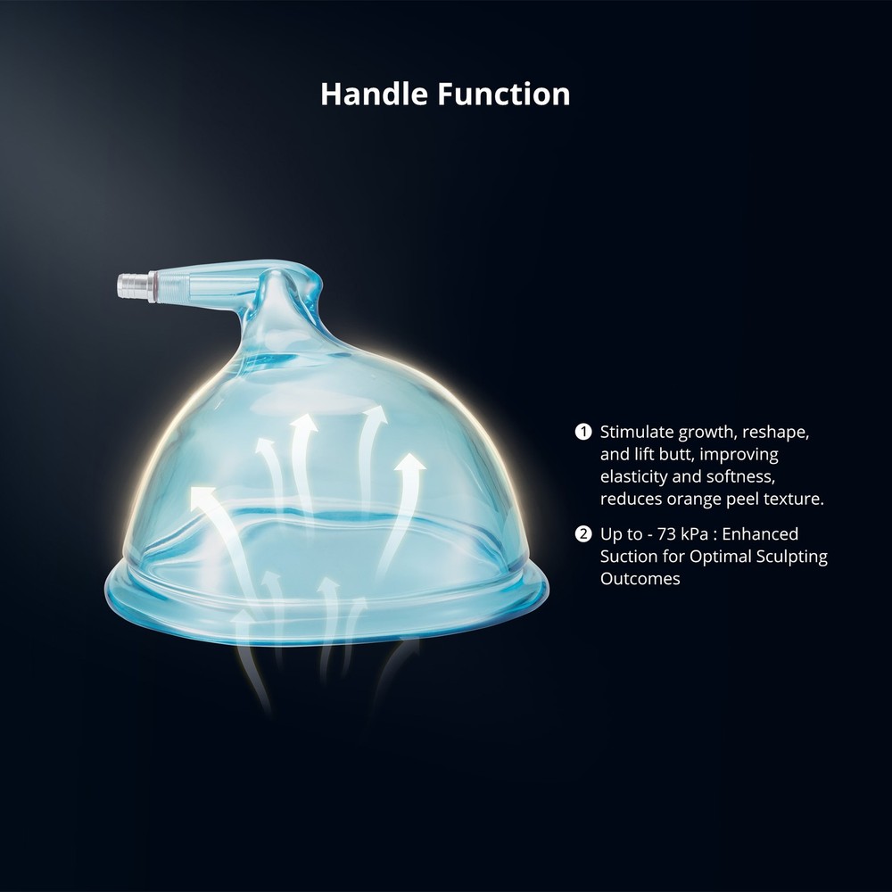 Professional Butt Cupping Machine Strong Suction Touch Screen Easy Operation USA