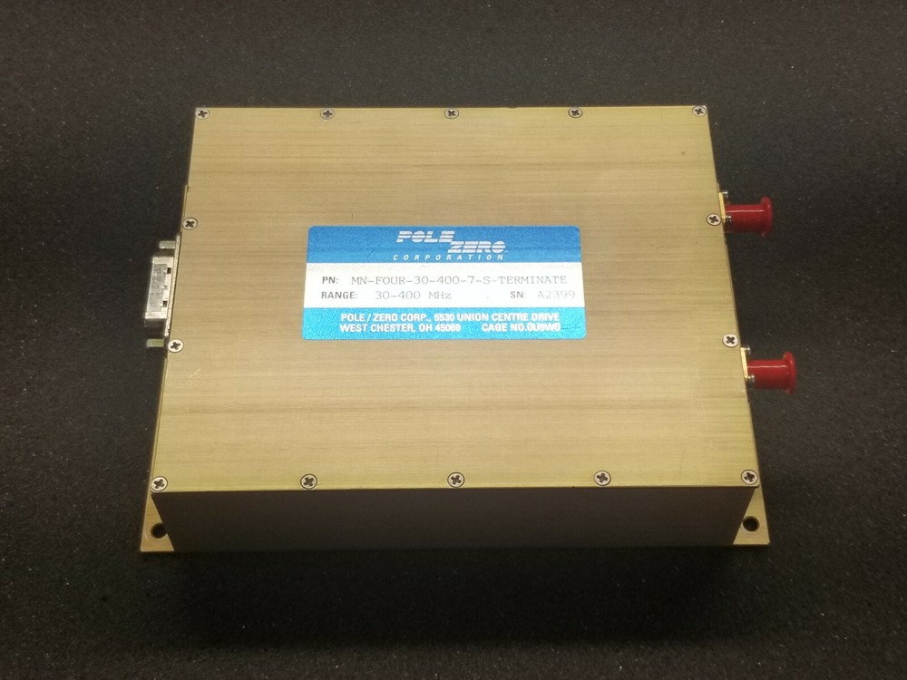 Pole Zero MN-FOUR-30-400-7-S-TERMINATE MNFOUR304007STERMINATE