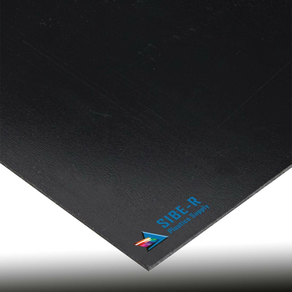 (5-Pack) Kydex Plastic Sheets - 0.080" Thick - Black - 8"x12" - New