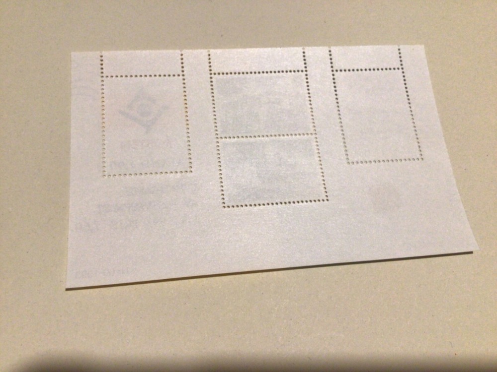 Aland mint never hinged stamps sheet A9385