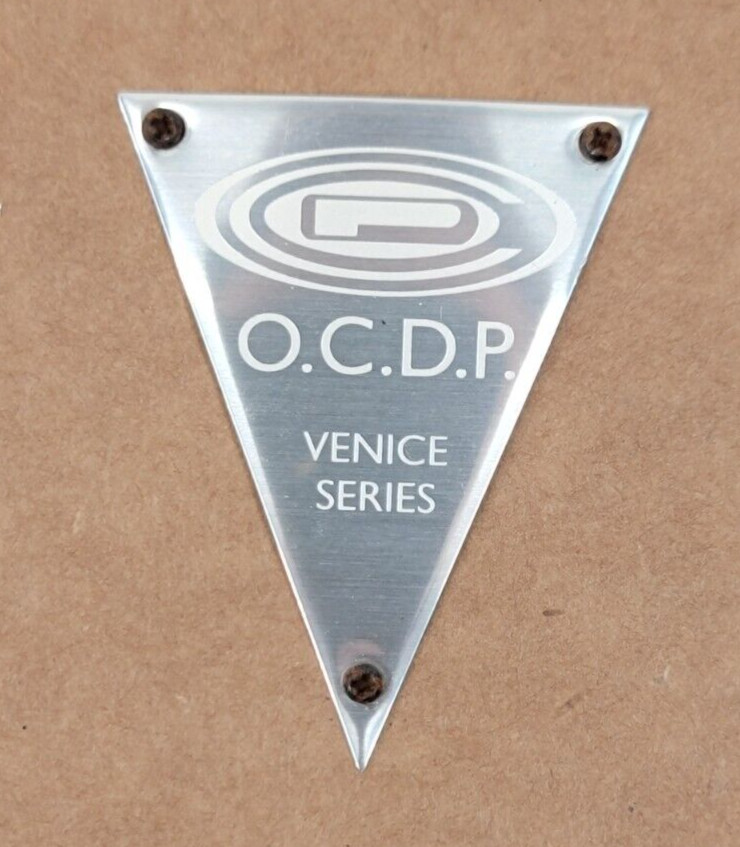 OCDP Venice Drum Badge with Mounting Screws