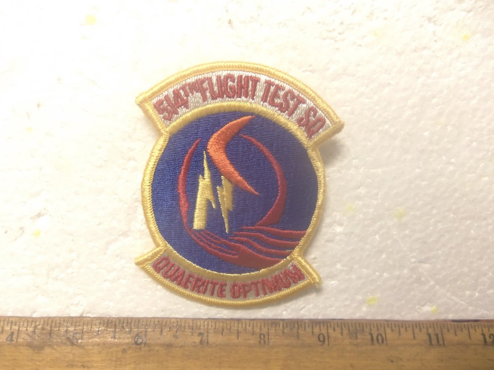 US Air Force - 514th Flight Test Squadron Embroidered Patch