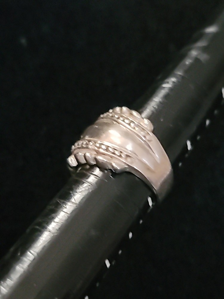Sterling Silver earrings And Ring Set Size 5.75