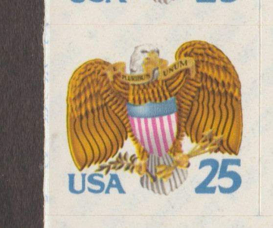 1989 US 2431 BOOKLET SINGLE EAGLE MNH