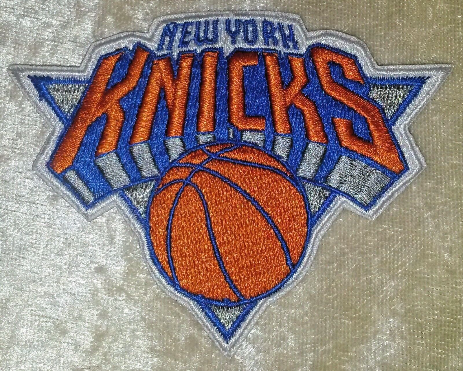 New York NY Knicks 3.5" Iron On Embroidered Patch~ Free Tracking!