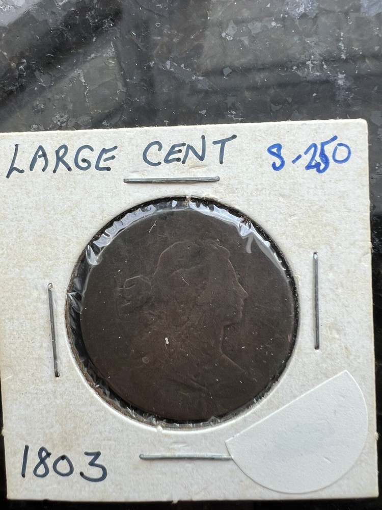 1803 Draped Bust U.S Large Cent - Copper