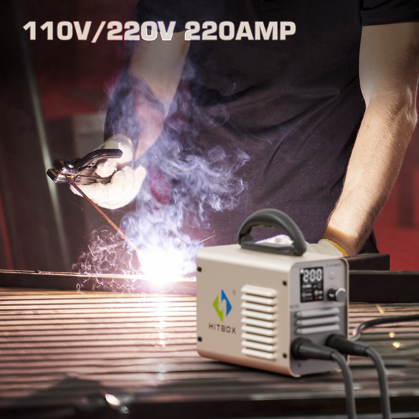 USA ARC MMA /TIG Welder 110V/220V 140A DC Inverter ARC Rod Stick Welding Machine