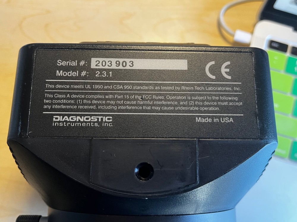 Diagnostic Instruments RT Slider spot Microscope Camera Model 2.3.1