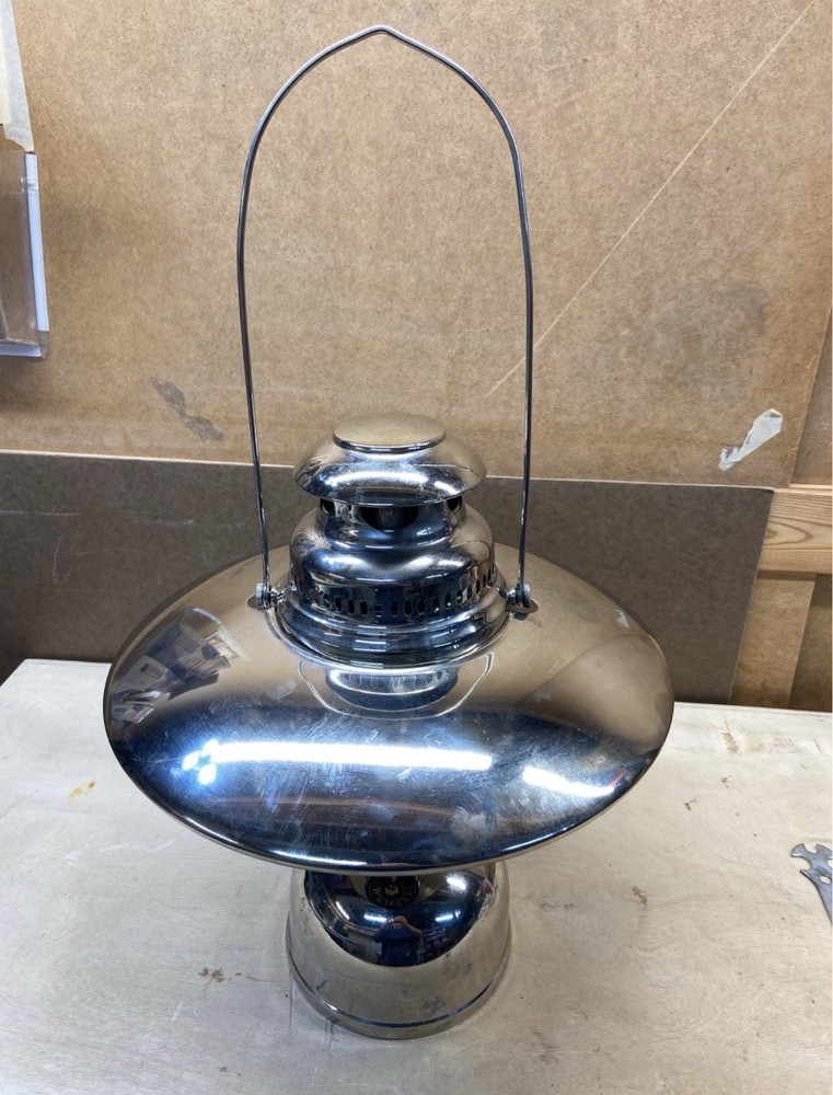 Wenzel 1887 Pressure Lantern 823018 w/ Reflector Box Tools Complete
