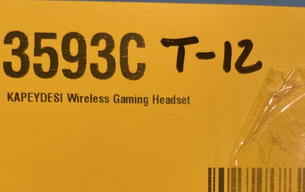 Wireless Gaming Headset by Kapeydesi