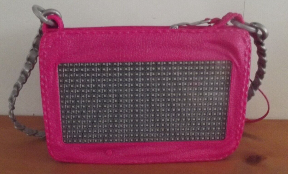 Scrolling Text Purse, Project Mc2 Smart Pixel, Led Light, iOS & Android, Handbag