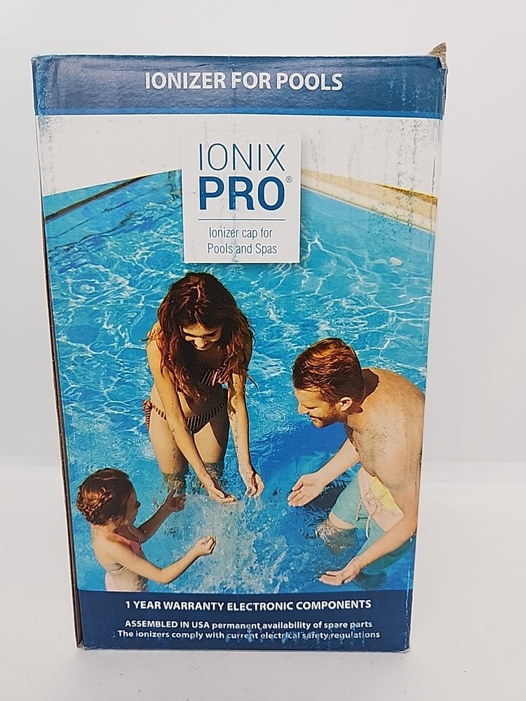 NEW IONIX Pro Copper Ionizer Pool Maintenance System - Damaged box -