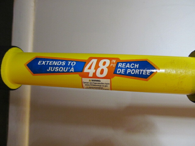 Subzero Ultimate Polar Votex Car Broom Extends Up to 48", Yellow 14180