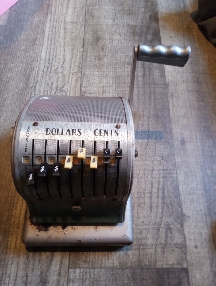 Paymaster Series S-600 Check Writer Machine