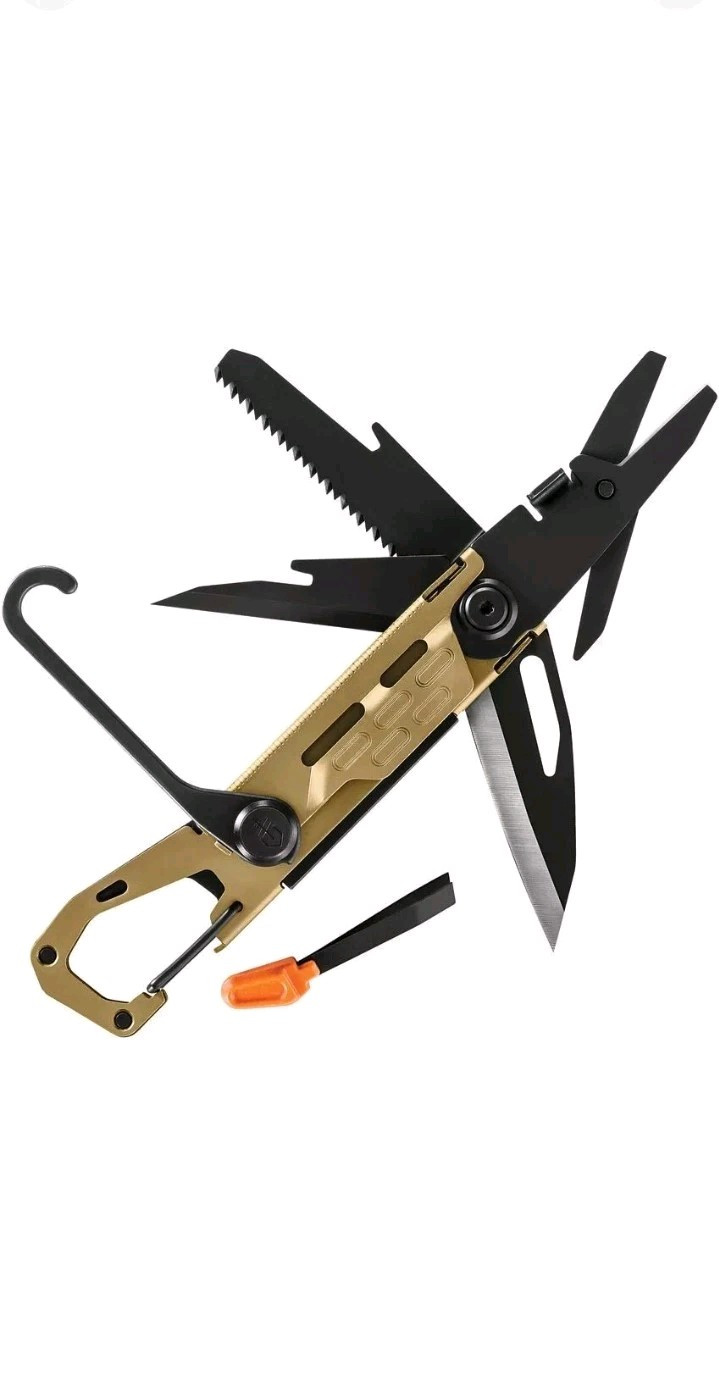 Gerber Stake Out Multi Tool 11 Tools In 1 2.5" Stainless Steel Blade 3.9 OZ