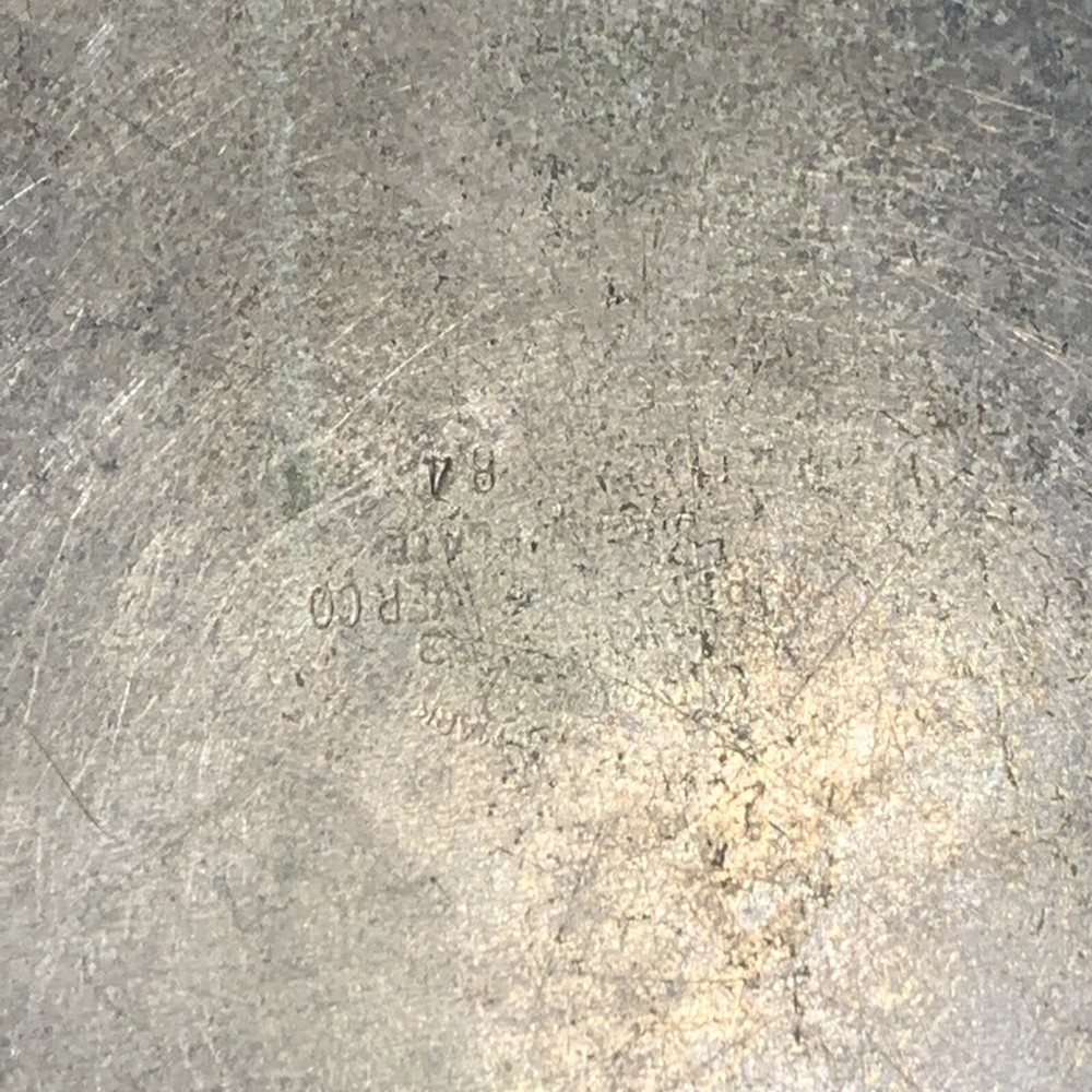 Vintage Silverplate Silent Butler Crumb Catcher *Missing Handle*