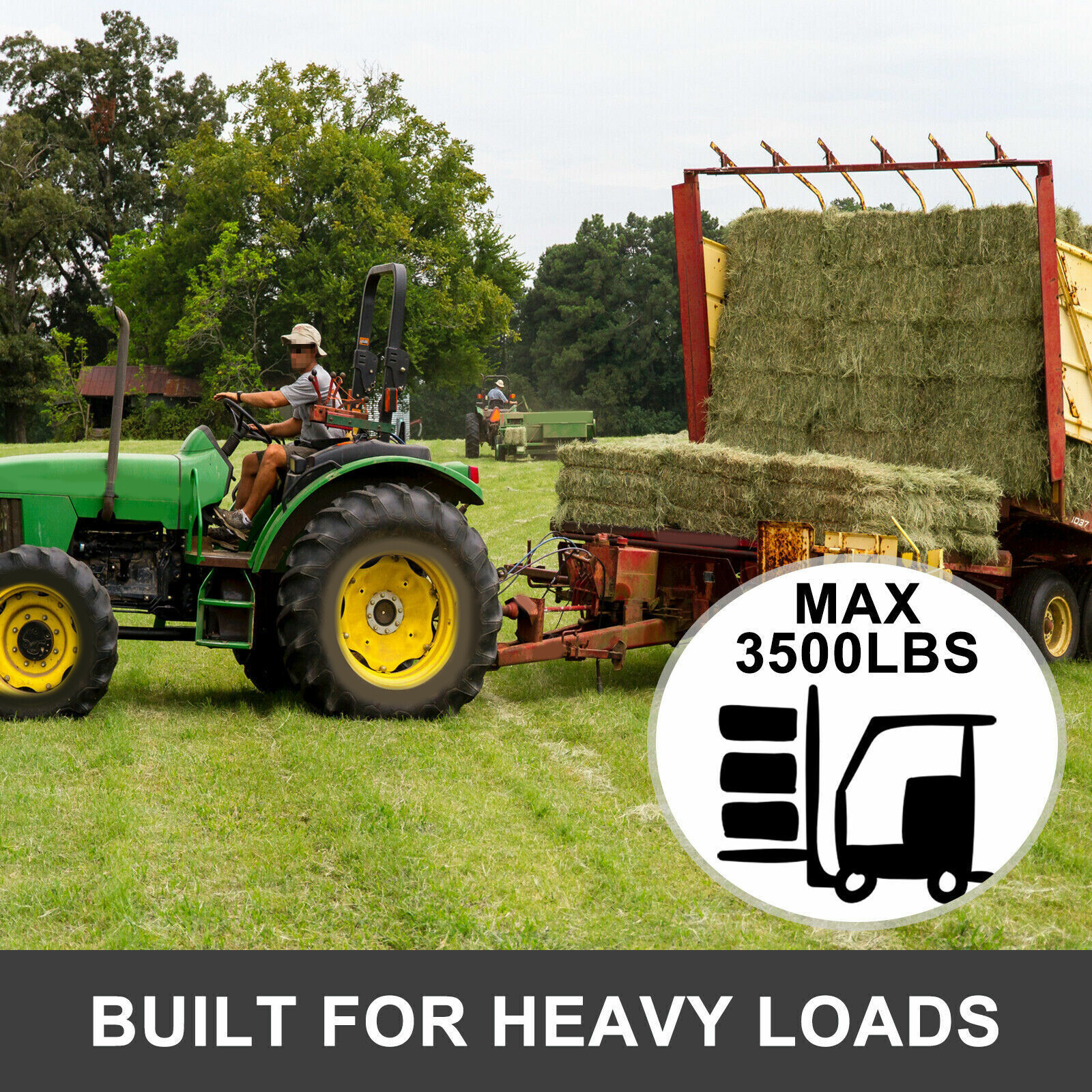 3500 lbs Quick Tach Conversion Adapter Latch Fit Global John Deere To Skid Steer