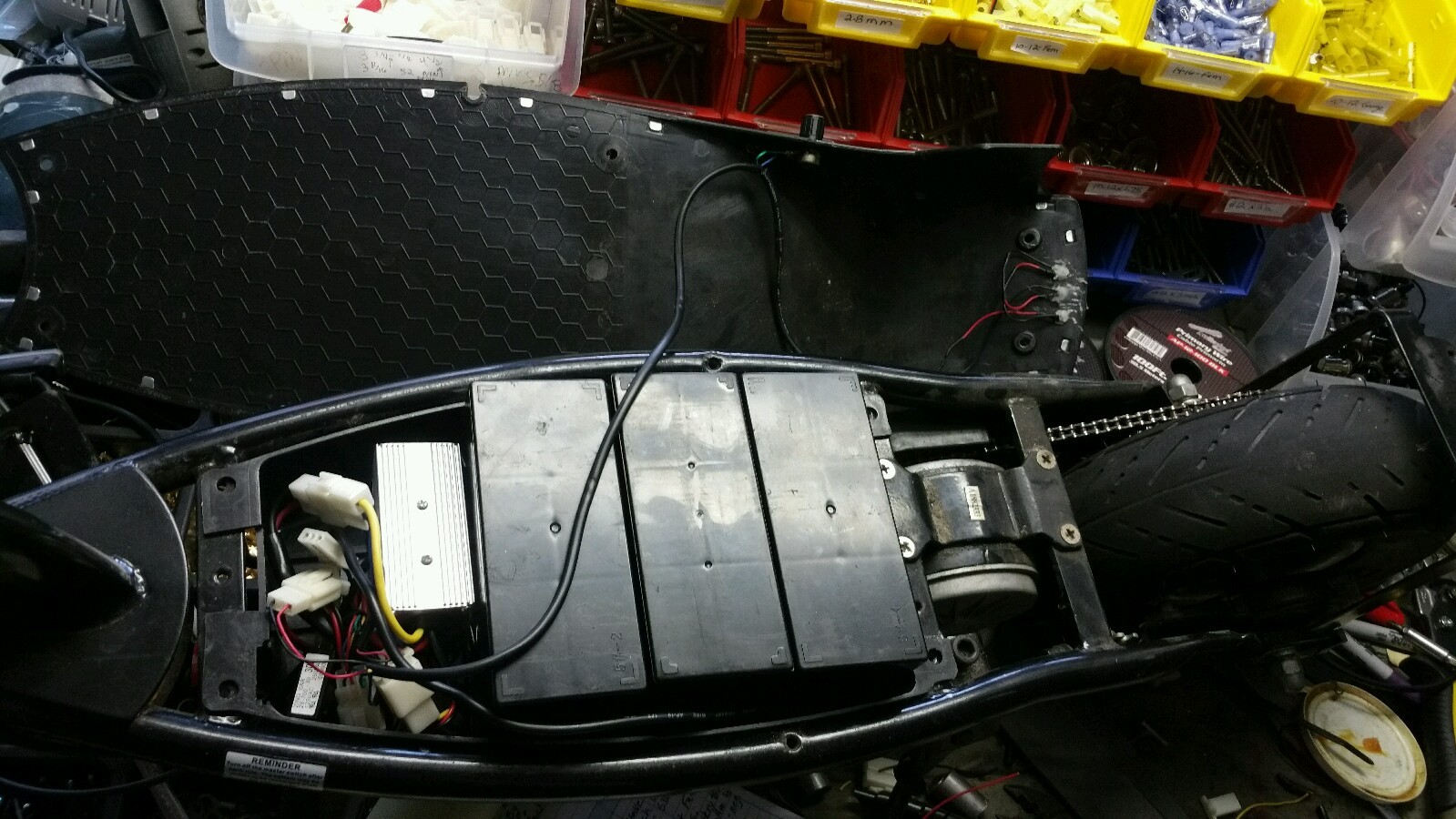 Razor 36v E300,E325,MX350,MX400 electrical kit 36 Over Volt Kit