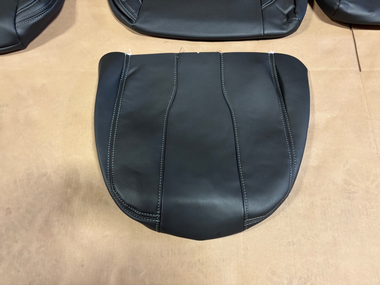 NEW KATZKIN SHERROD Leather Seat Skins FOR 22-25 CHEVY SILVERADO 1500 CREW