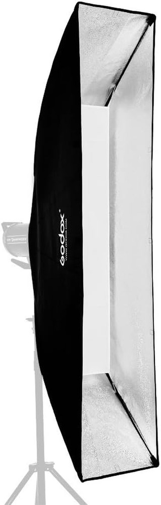 12"X 47" 30X120Cm Honeycomb Grid Rectangular Softbox for Photo Strobe Studio Fla