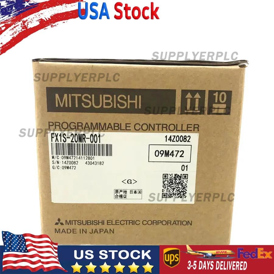 New Mitsubishi FX1S-20MR-001 Programmable Controller FX1S20MR001 Fast Ship