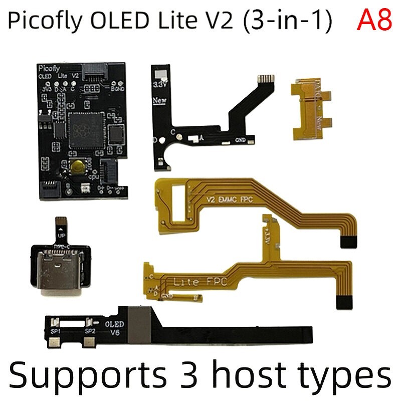 For Hwfly Picofly Raspberry Pi Rp2040 Chip Support For Endurance Version/OLED US