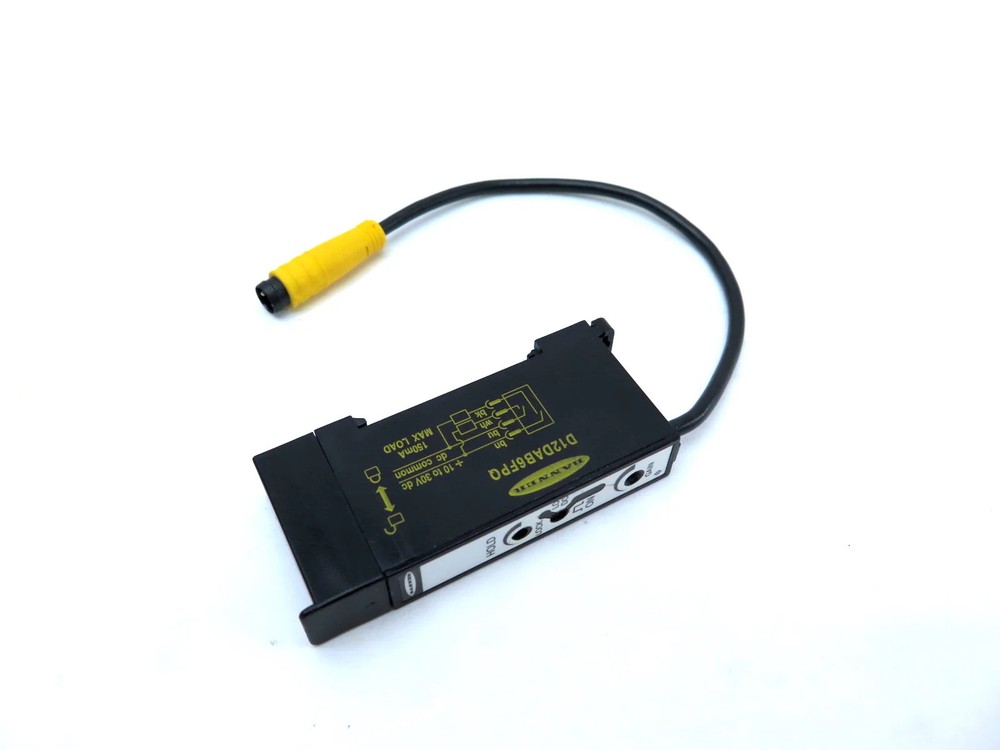Banner D12DAB6FPQ Plastic Fiber Optic Input
